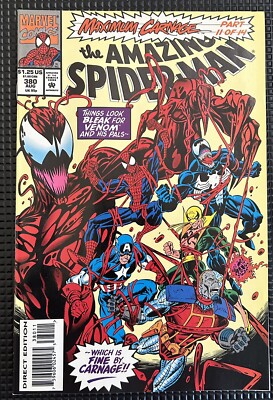 Amazing Spiderman Comics (6 Issue Lot From 1992-93) | eBay