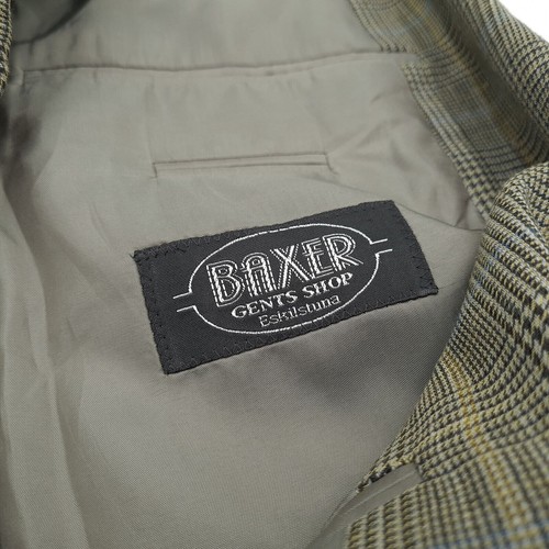Hugo Boss Grey Wool Linen Blend Suit Blazer Jacket Men Rd6 Size EU 50 UK 40 - Picture 5 of 7