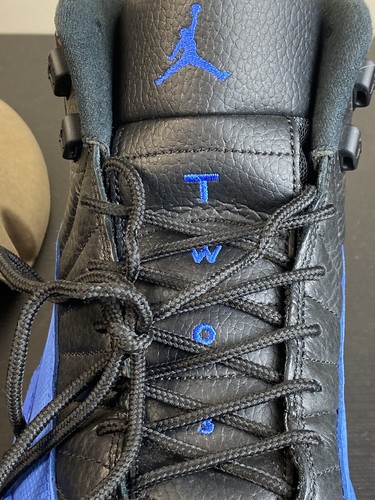 Air Jordan 12 juego retro Royal para hombre talla 12 azul negro 130690-014 2019 -034 - Imagen 16 de 16