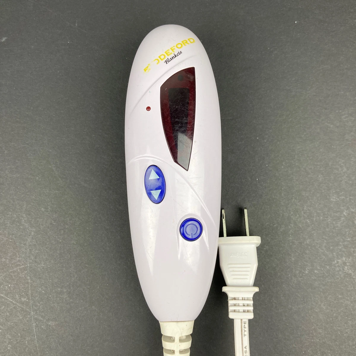 Biddeford Sealy TC13B1-T Electric Heated Blanket 4-Prong Power Cord  Controller | eBay