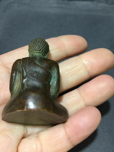 Old Tibetan Buddhism bronze Medicine Buddha Sakyamuni Shakyamuni Buddha statue++ - Picture 6 of 10