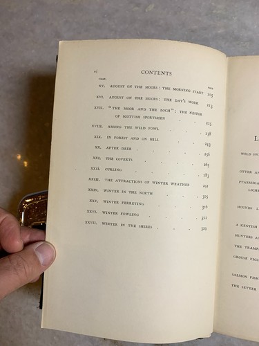 Antique Victorian Gilded Ornate 1st Ed Mountain Stream & Covert 1897 SPORTS - Picture 21 of 24