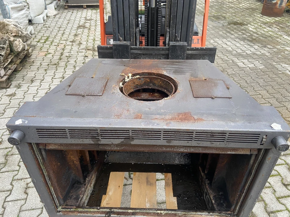Inserto camino a legna Usato Jolly Mec - Immagine 4 di 4