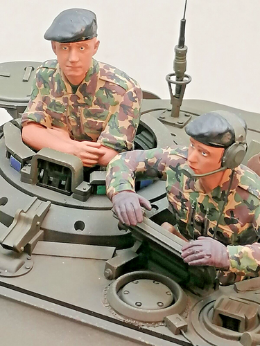 Brytyjska okupacja czołgów lata 70/80. zestaw 2 Centurion Chieftain Scimiar1:16 - Zdjęcie 2 z 12
