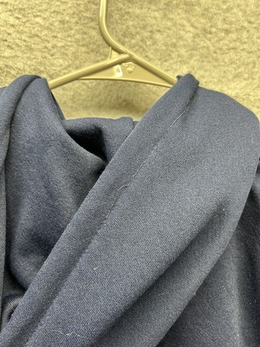 VTG Pluma Navy Blue Thermal Lined Heavy 90s Full Zip Waffle Knit Hoodie Mens XL - Bild 14 von 14