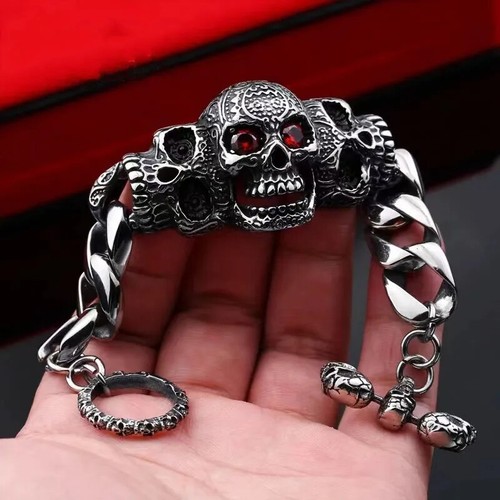 Pulsera ajustable abierta de águila tribal india para hombre/mujer dominante - Imagen 5 de 62