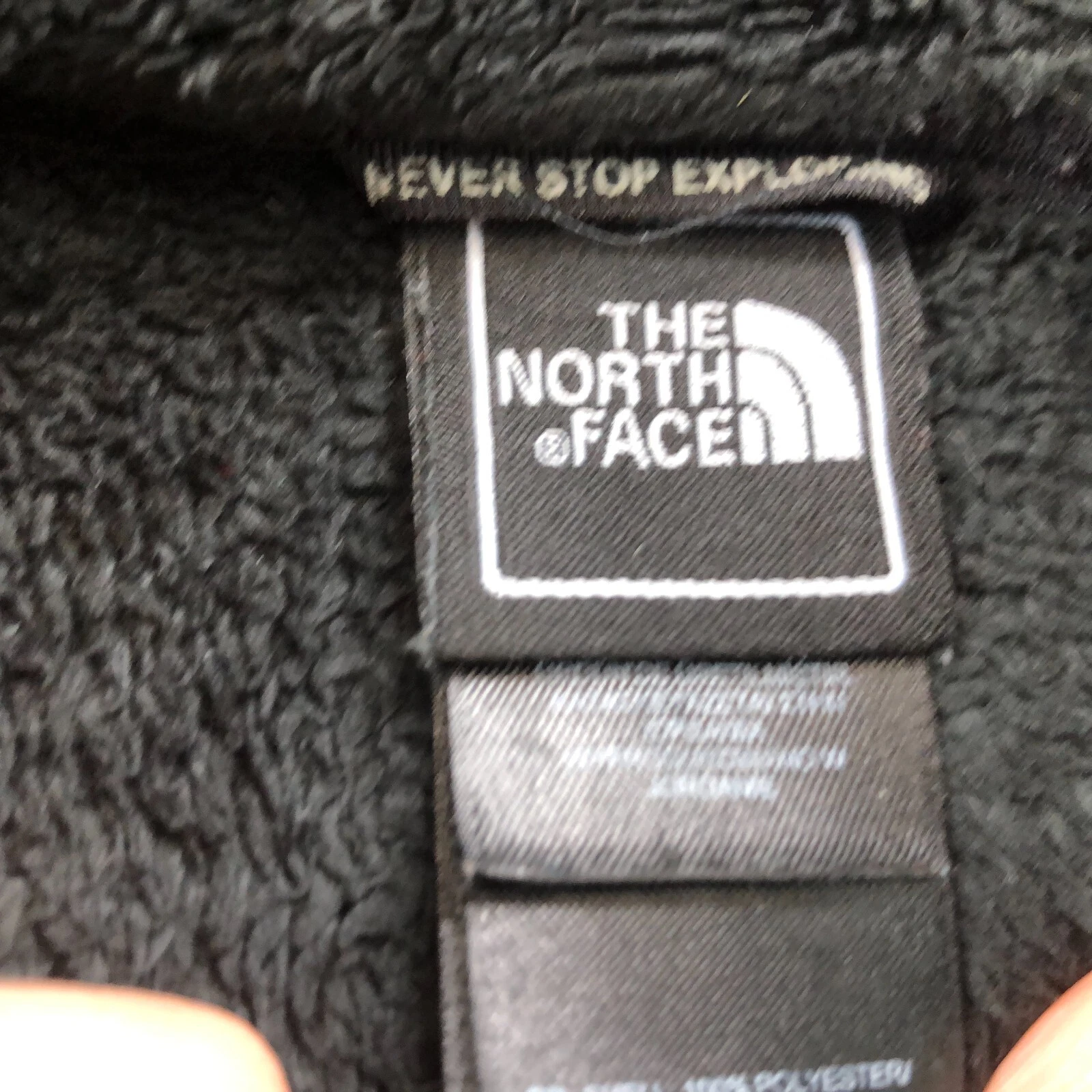 north-face fleece full zip hiking preppy casual jacket