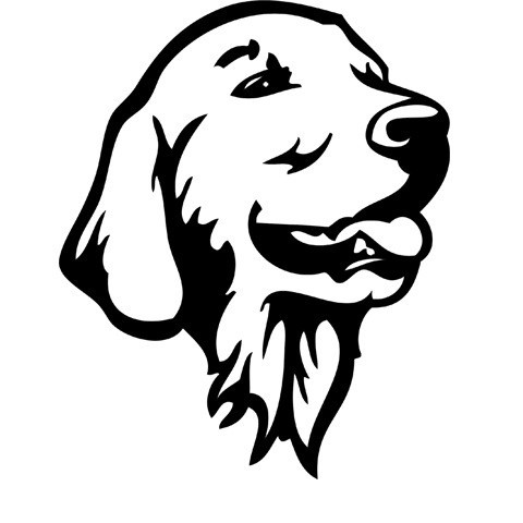 I Love My Golden Retriever Dog iPad Vinyl Car Window Decal Sticker Mom Rescue - Bild 6 von 6