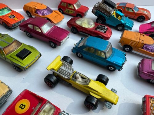 Job Lot Group Vintage Matchbox Corgi Diecast 1970's Metal Model Toy Cars Models - Imagen 12 de 24