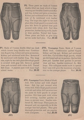 1935 NCAA Football Sports Equipment Jersey Pants Uniform Vintage Print Ad - Picture 1 of 2