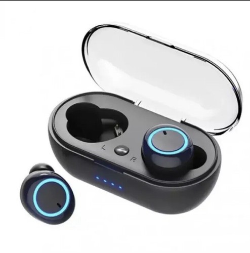 Y50 Bluetooth Earphone Outdoor Sports Wireless Headset 5.0 With Charging Bin Pow - 第 1/8 張圖片