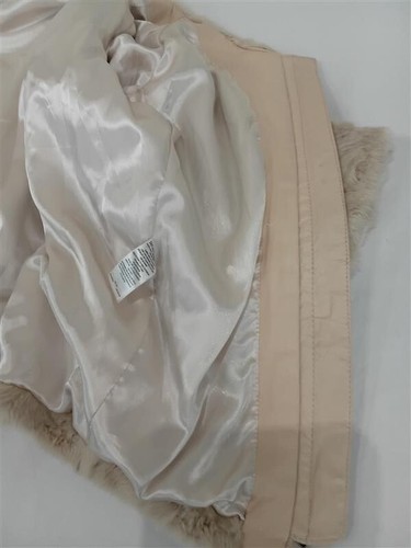 French Connection Ladies Faux Fur/Leather Jacket Size:UK 6 - Preowned - Picture 8 of 10