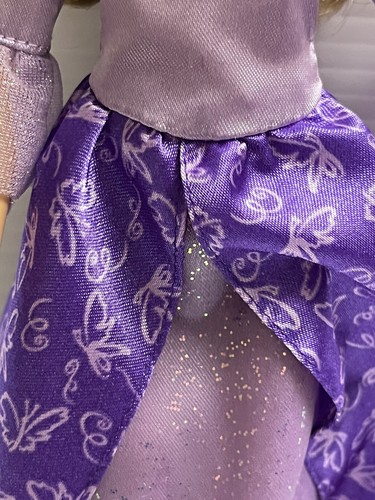 2007 Barbie The Island Princess Rosella In Purple Dress Mattel Doll - Picture 7 of 21