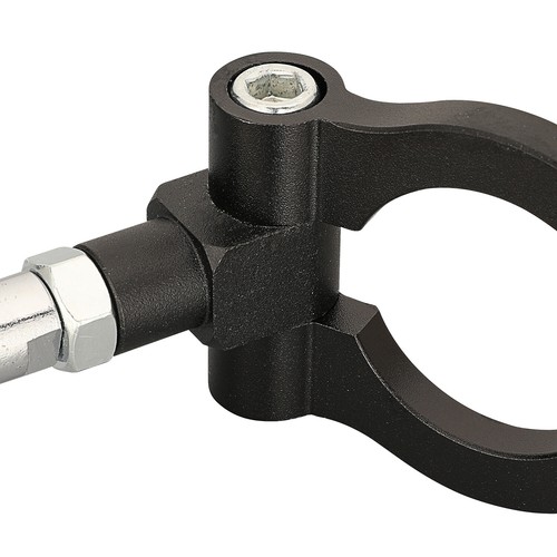 BLACK Folding Ring Heavy Duty Tow Hook Kit for Jeep Renegade Patriot Cherokee - Picture 3 of 4