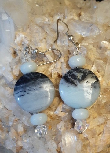 Artisan Silvertone Mountain Amazonite Quartz Gemst