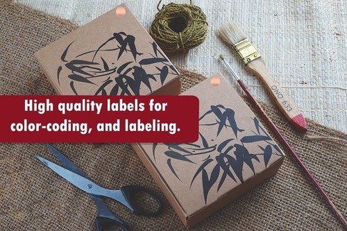 Self Adhesive labels 10mm Small Round Inventory Code Stickers 3/8 Inch Circle - Picture 131 of 197