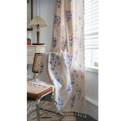 Printed Curtain for Living Room Bedroom Window Curtains Treatment Drapes Panels - Picture 7 of 37