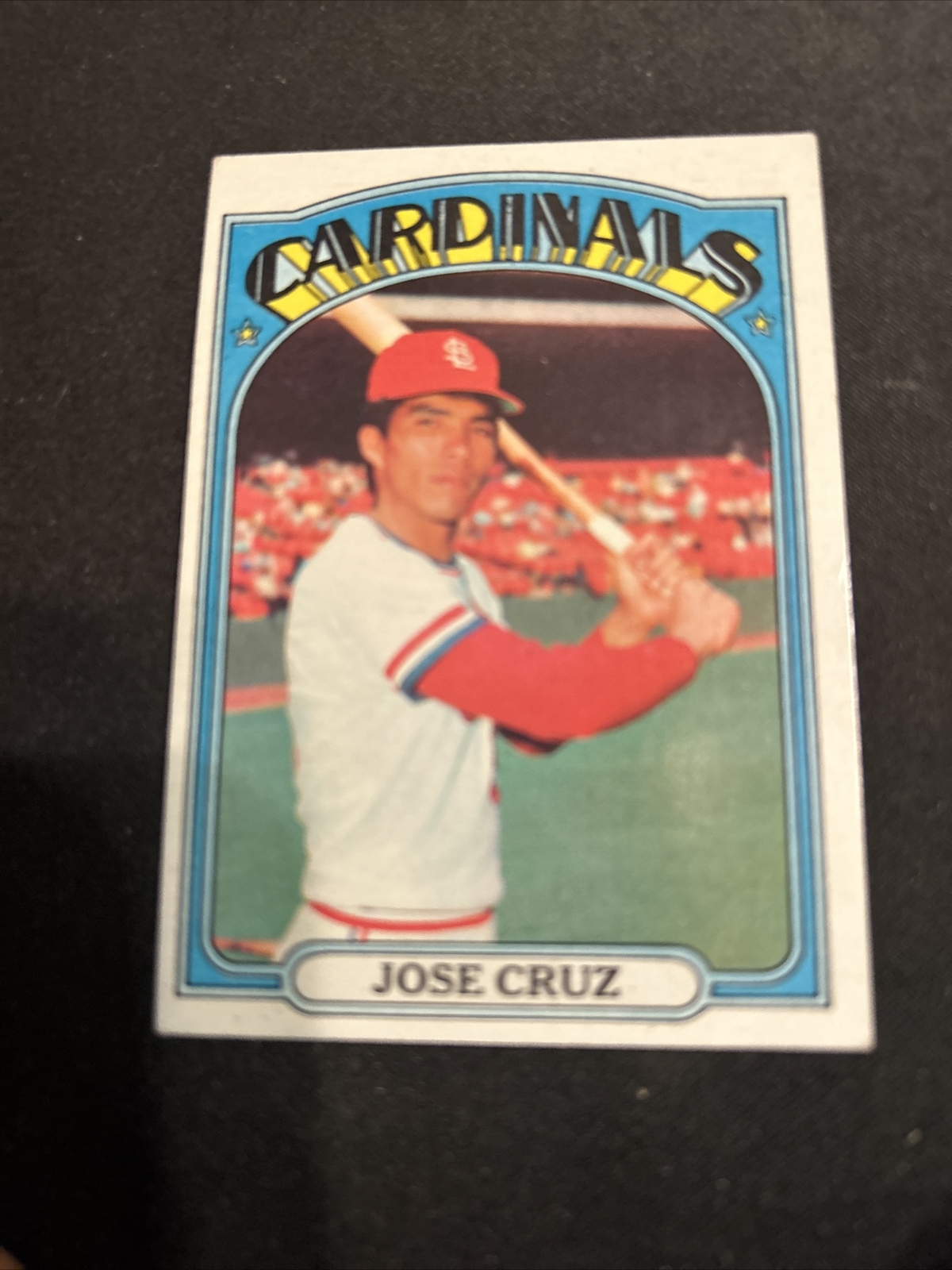 1972 Topps Rookie RC Card #107 Jose Cruz St. Louis Cardinals Nm+ Free Shipping!