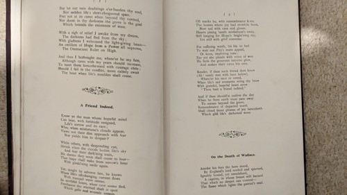 Poems & Songs by the Late Thomas Morrison ( Dunfermline ) 1st ed 1902 - Foto 3 di 5