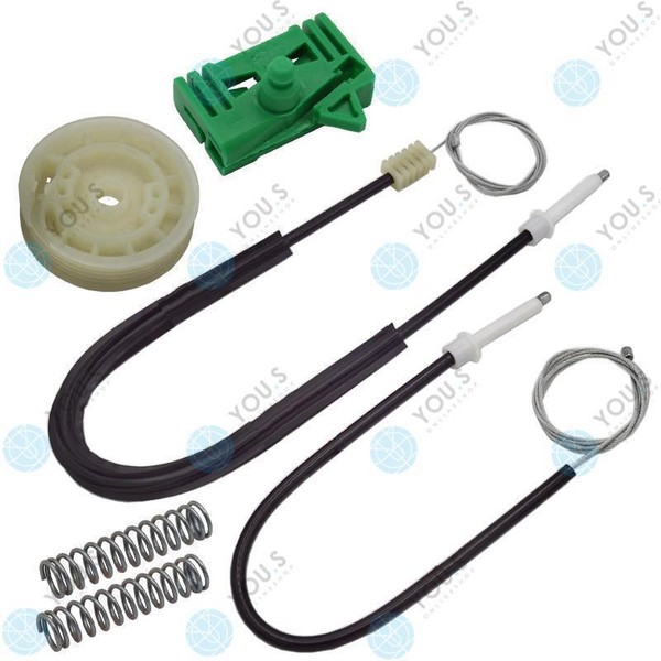 FüR Peugeot 306 7B N3 N5 Elektr. Fensterheber Reparatursatz Seilzug Vorne Links-image