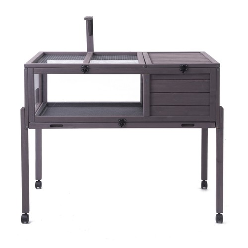 VEVOR Recinto para Tortugas Casa para Tortugas Terrario de Madera 965x610x825mm - Imagen 9 de 12