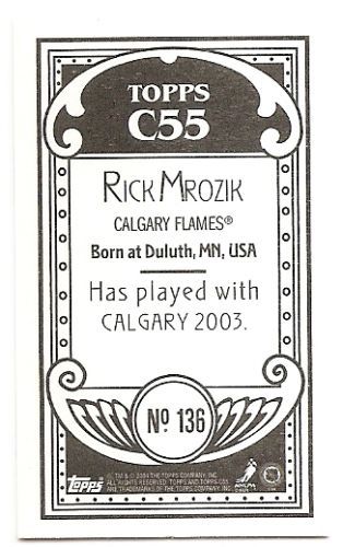 03/04 TOPPS C55 MINIS TOPPS C55 BACK Hockey (#1-155) U-Pick From List - Picture 36 of 41