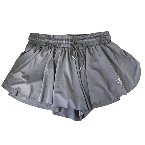 Butterfly Shorts 2-in-1 Flowy Athletic w/ Liner Shorts Gray Women’s Size MEDIUM