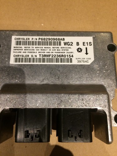 Chrysler Jeep Cherokee Genuine Air Bag ECU Kit KCBSZR06CAB - Picture 2 of 6