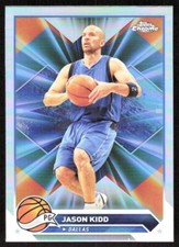 2024-25 6813E TOPPS CHROME REFRACTOR JASON KIDD Dallas Mavericks #77