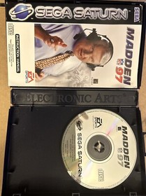 Madden 97- Complete With Manual (Sega Saturn)
