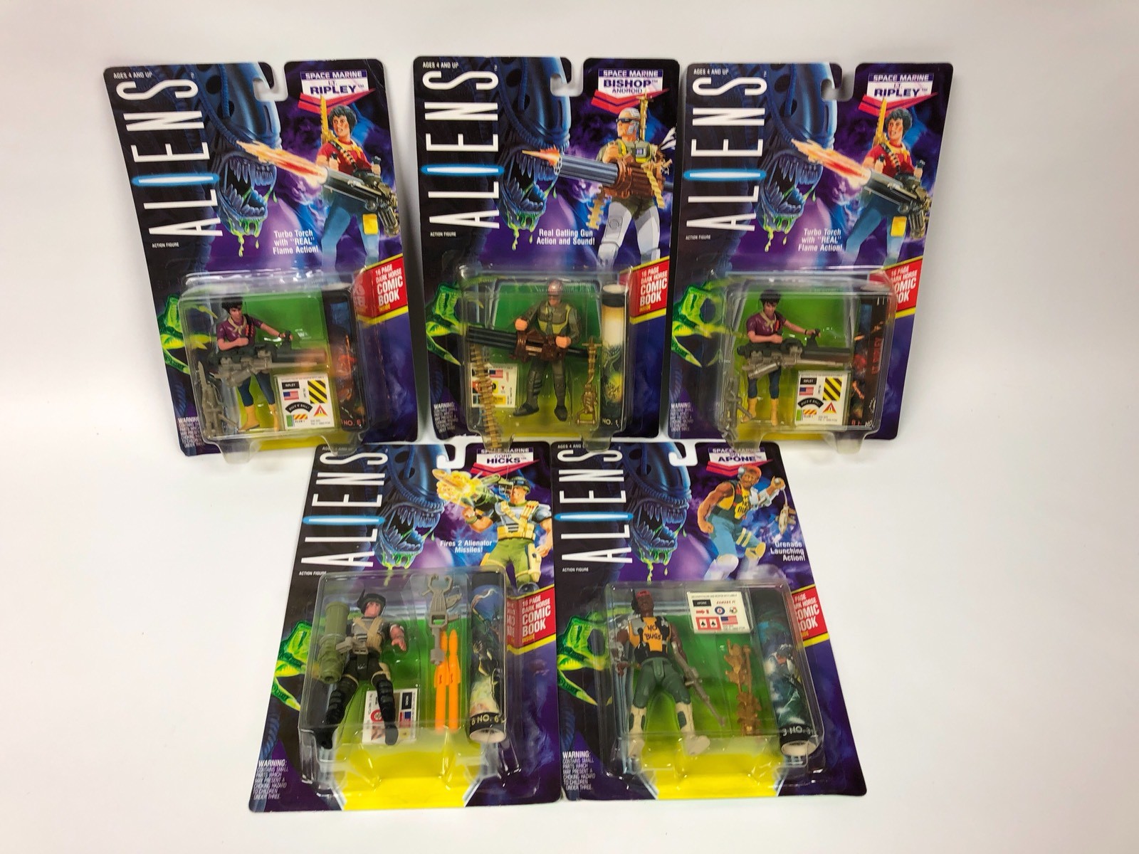 Kenner Alien Characters Action Figures (lot of 5) Brand New Kenner Alien Characters Action Figures (lot of 5) Brand New