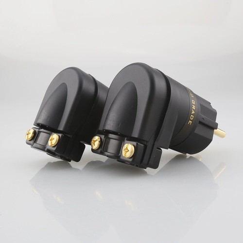 Preffair EU Rechter Winkel Stecker IEC C13 Buchse HiFi Netzstecker audiophile - Bild 2 von 10