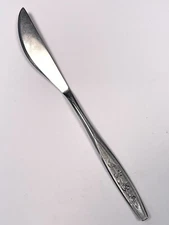 VTG EKCO Eterna 6.75" Stainless Steel Spreader BUTTER KNIFE Flatware Taiwain