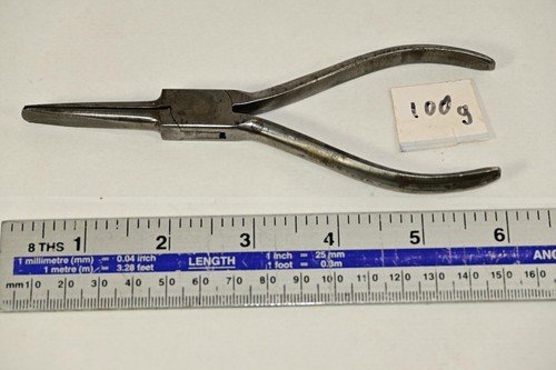 Mystery Pliers with Cylindrical Ends - vintage tool - Picture 9 of 9
