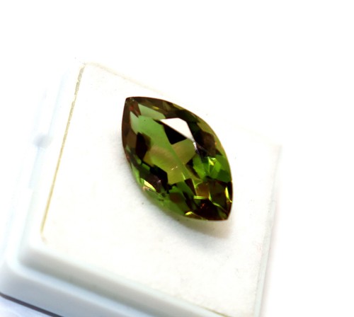 Natural Alexandrite Marquise Shape Color Change 8.20 Ct Loose Certified Gemstone - Picture 6 of 9