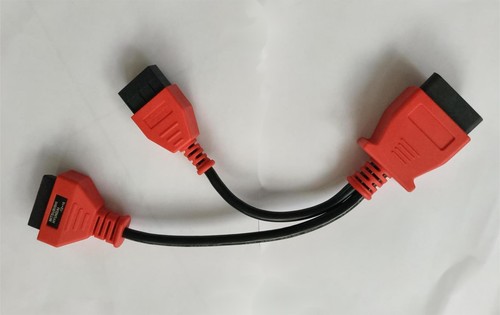 MITSUBISHI HYUNDAI 12+16 Pin Male To OBD2 Cable for Autel Maxisys MS908 MS908P - Picture 4 of 8