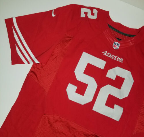 Patrick Willis San Francisco 49ers Jersey NIKE On Field Vapor Limited Sewn 52 - Picture 2 of 9