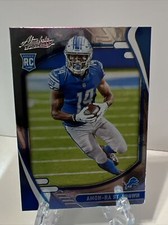 Amon-Ra St. Brown RC 2021 Panini Absolute Football #131 Rookie Detroit Lions NFL
