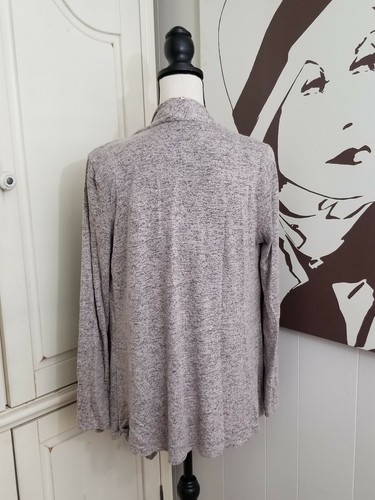 Cardigan Philosophy Maglione Medio Heather Beige Frontale Aperto Leggero - Foto 2 di 5