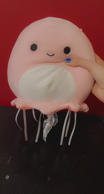 New Squishmallows Elton the Orange Monkey Kellytoy 8