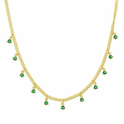 Collier Chaîne Or 18K Plaqué - 46 Cm - Étanche - Cadeau Femme Homme - DJADEE