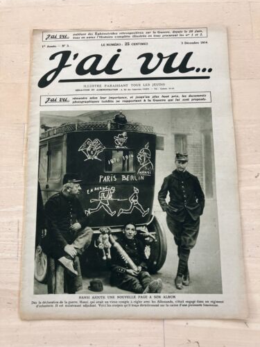 4 WARTIME ISSUES J'AI VU 1914-17 IN FRENCH - Picture 2 of 9