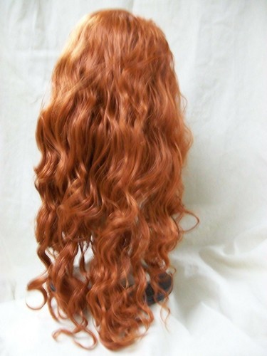 Sexy Natural Red Mermaid Wig Siren Sea Nymph Ariel Princess Atlantis Aphrodite - Picture 6 of 11