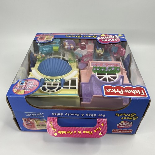 Fisher Price Sweet Streets Tienda de Mascotas y Salón de Belleza Juego Familia Amorosa ¡NUEVO! - Imagen 15 de 23