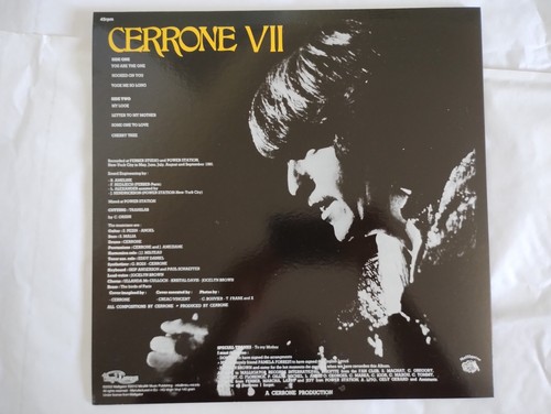 ✿ rare 2012 deluxe ✿ CERRONE : VII - 12" LP, 45 RPM, Album, HQ Sound - Picture 2 of 3