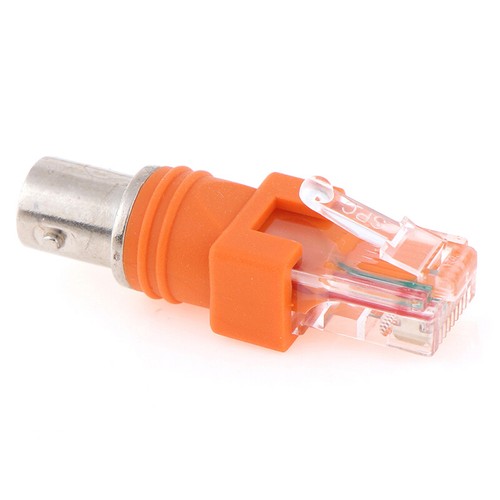1pcs BNC Female to RJ45 Male Coaxial Coax Barrel Coupler Adapter  J*LI - Zdjęcie 4 z 8