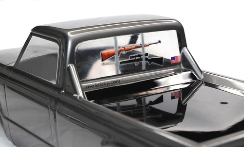 R/C Scale Gun Rack Sticker Sheet RC Car Decal Graphic 1/10 Truck Crawler Body - Picture 2 of 6