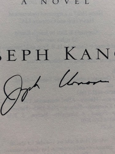 The Good German by Joseph kanon SIGNED 2001 1st/ 1st Printing HCDJ - Afbeelding 1 van 3