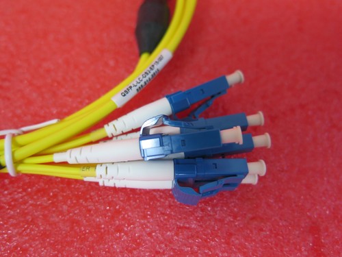 QSFP-L-LC-OS2-EP18-007 Fiber Optic Cable 7FT - Picture 4 of 4