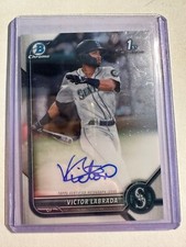 K128,534 - 2022 Bowman Chrome Prospect Autographs #CPAVL Victor Labrada Auto